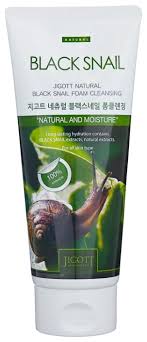 JIGOTT Natural Очищающая пенка с экстрактом слизи черной улитки