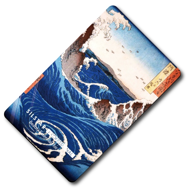 Зеркальце карманное компактное, Utagawa Hiroshige - Naruto Whirlpool