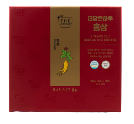 Сиропы с экстрактом корейского красного женьшеня The dam-eun halu 6 year old korean red ginseng (10ml x 30EA)