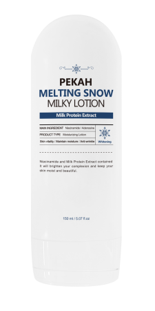 Pekah Melting Snow Осветляющий крем-лосьон для лица 