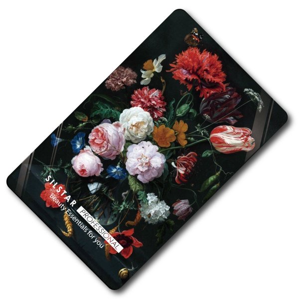 Зеркальце карманное компактное, De Heem - Flowers