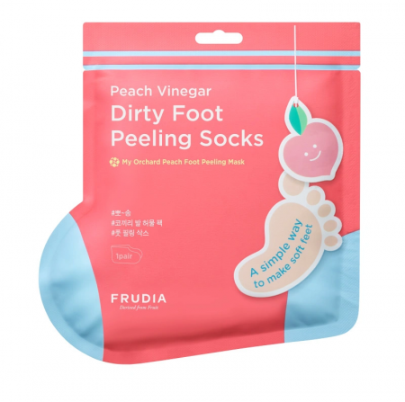 FRUDIA  Маска-носочки для педикюра с ароматом персика (40г)