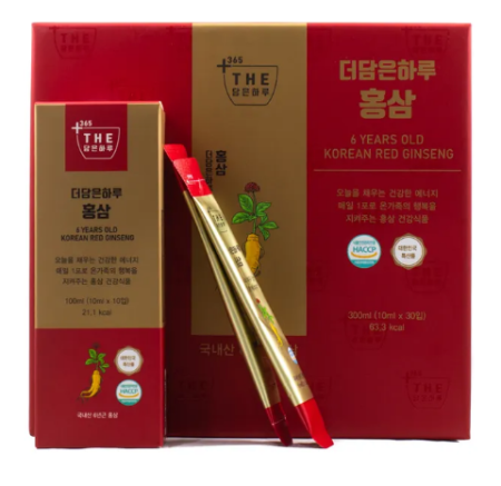 Сиропы с экстрактом корейского красного женьшеня The dam-eun halu 6 year old korean red ginseng (10ml x 30EA)