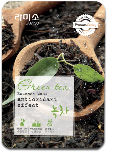 LA MISO PREMIUM Маска с экстрактом зеленого чая