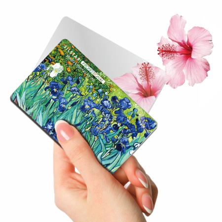 Зеркальце карманное компактное, Van Gogh - Irises