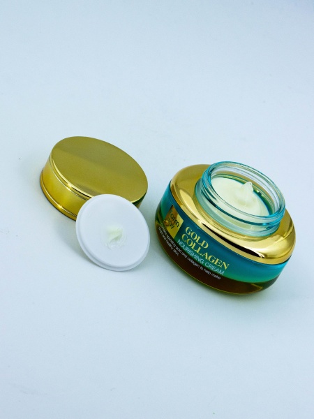 FARMSTAY - КРЕМ ДЛЯ ЛИЦА С ЗОЛОТОМ И КОЛЛАГЕНОМ GOLD COLLAGEN NOURISHING CREAM, 55 МЛ.